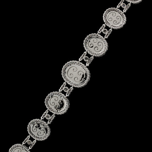 Cabochon Sapphire & Diamond Bracelet