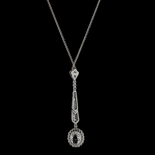 1.20ct Sapphire and Diamond Necklace