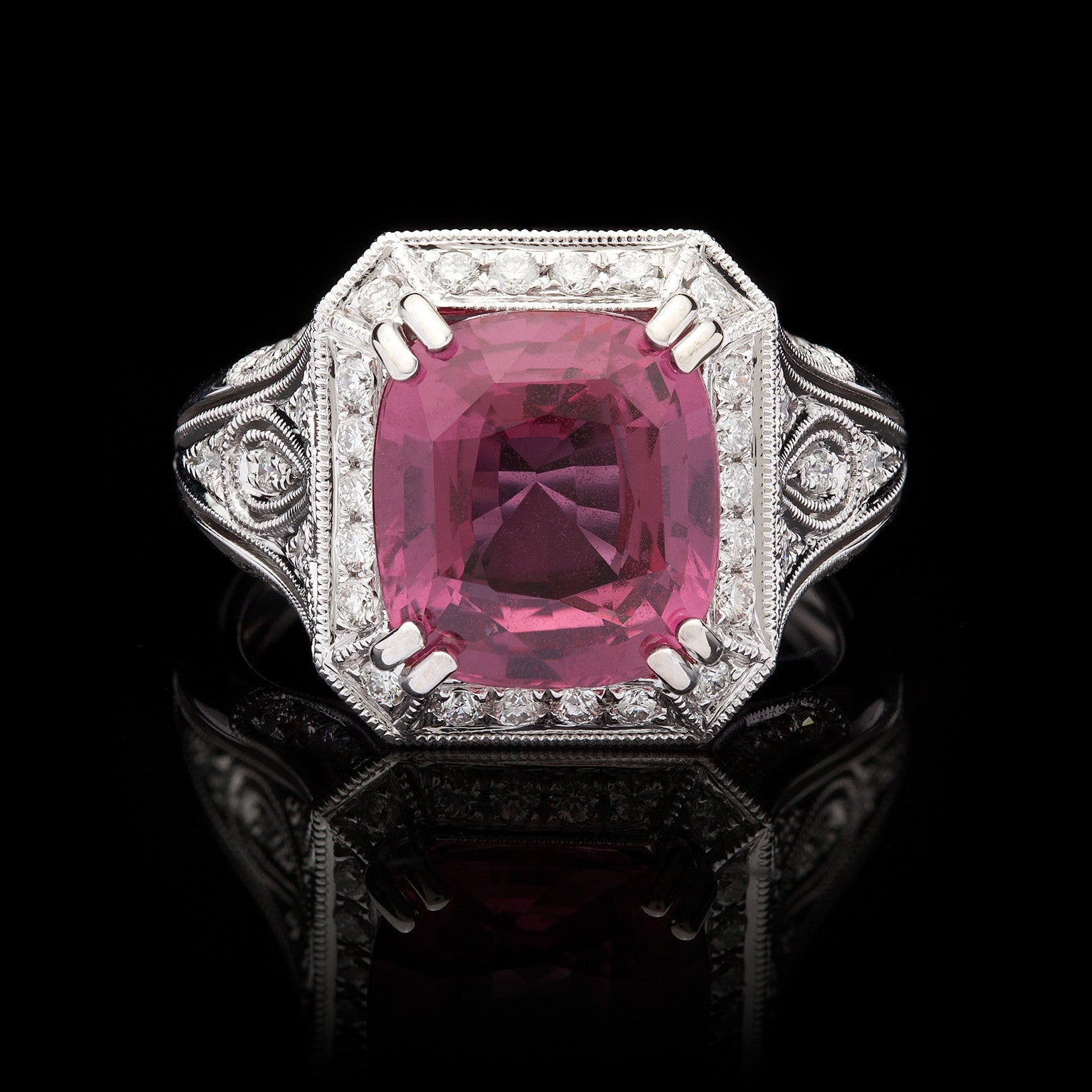 jewelry pink sapphire and