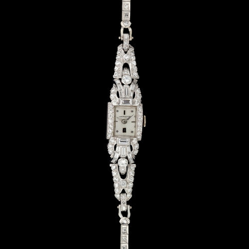 Vintage Hamilton 2.24ct tw Diamond Watch