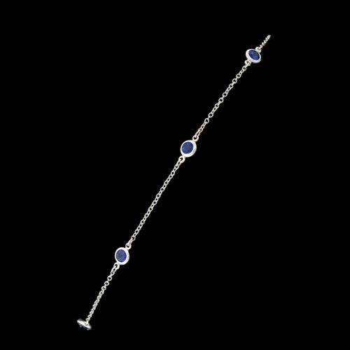 Tiffany & Co. Sapphire By the Yard Platinum Bracelet