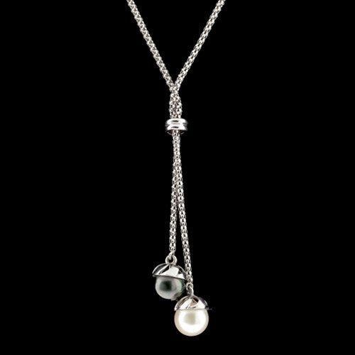 14Kt Pearl Drop Necklace
