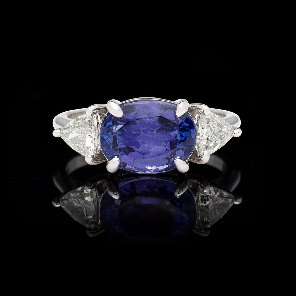 Tanzanite & Diamond Ring