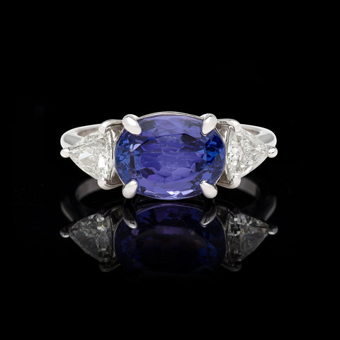 Tanzanite & Diamond Ring