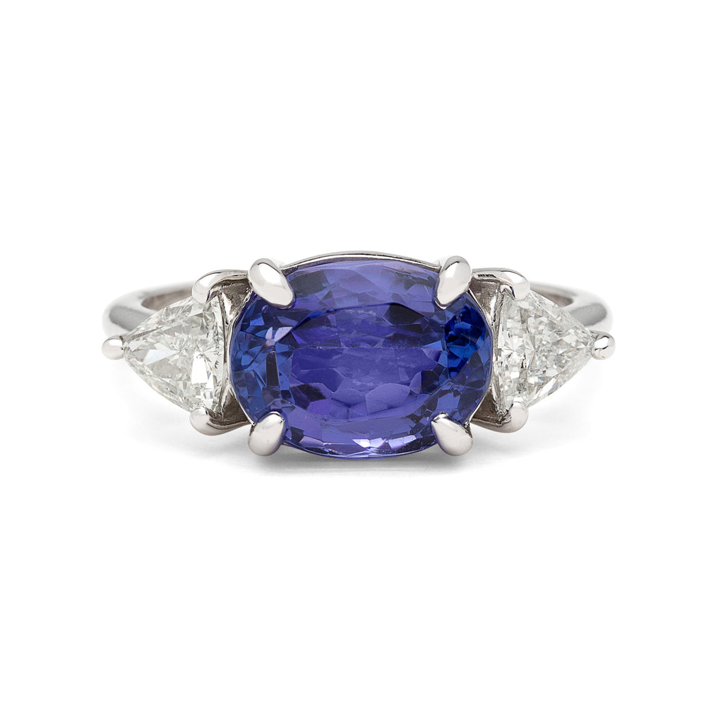 Tanzanite & Diamond Ring