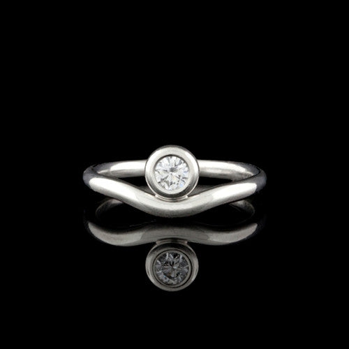 Tiffany & Co. Diamond Solitaire Ring