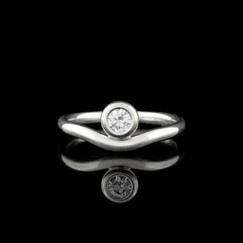 Tiffany & Co. Diamond Solitaire Ring