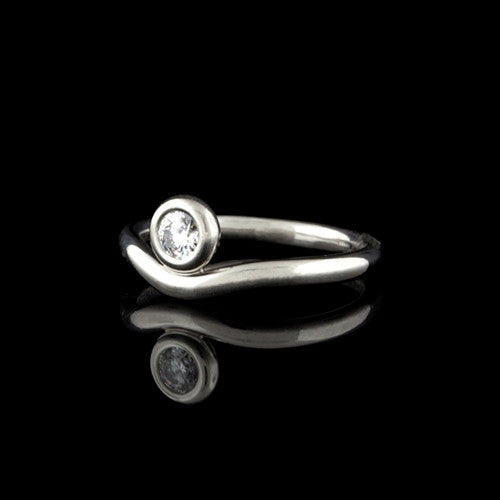 Tiffany & Co. Diamond Solitaire Ring