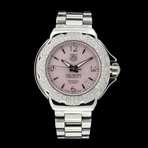 Tag Heuer Stainless Steel & Diamond Formula 1 Ladies Watch