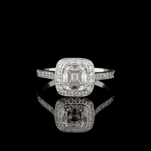 Tiffany & Co. 1.51ct tw Legacy Diamond Ring