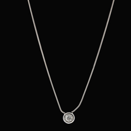 0.25ct Solitaire Diamond Necklace