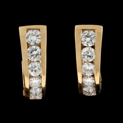 1.60ct tw Diamond Hoop Earrings