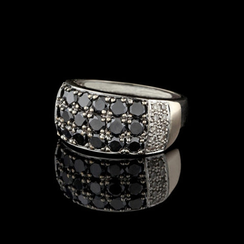 1.80ct tw Black Diamond Ring