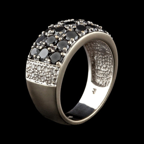 1.80ct tw Black Diamond Ring