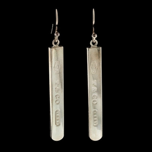 Tiffany & Co. Silver Bar Earrings & Necklace Set