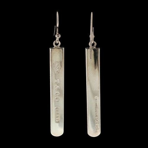 Tiffany & Co. Silver Bar Earrings & Necklace Set