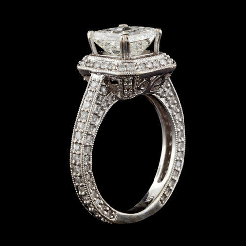 3.00ct tw Princess Cut Diamond Ring