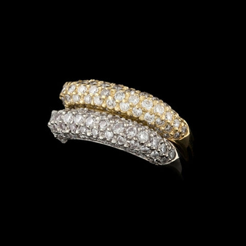 14/18Kt Matching Diamond Band Rings