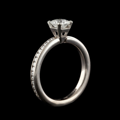 1.02ct tw Hearts on Fire Cushion Cut Diamond Ring