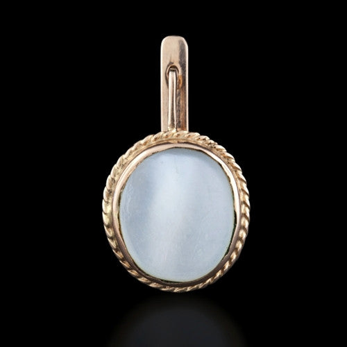 Vintage Mother of Pearl Ring & Earrings Set