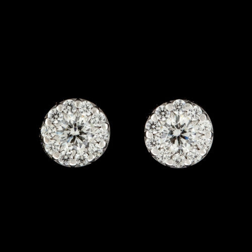 Hearts on Fire Diamond Stud Earrings