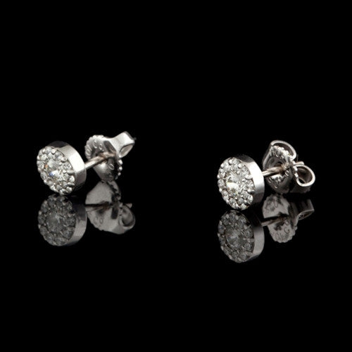 Hearts on Fire Diamond Stud Earrings