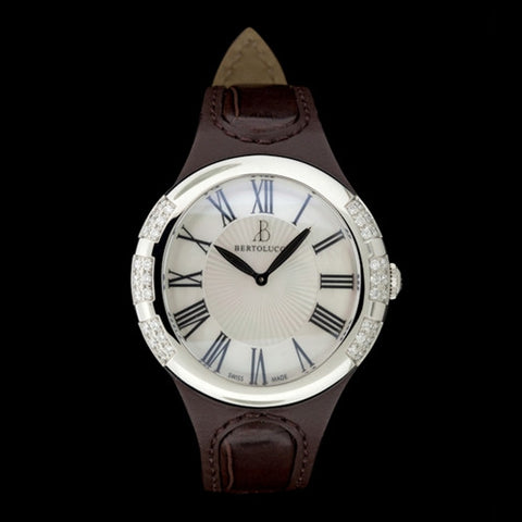 Bertolucci Stainless Steel & Diamond Serena garbo Ladies Watch