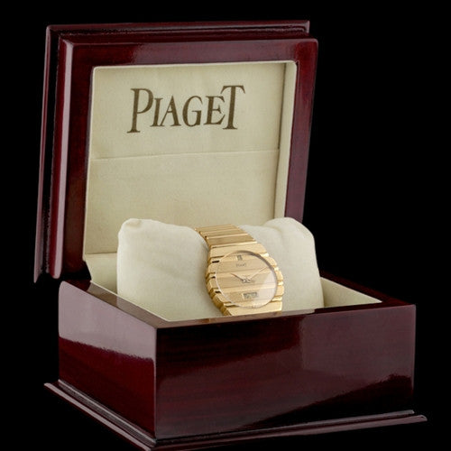 Solid 18Kt Piaget Polo Mid-Size Watch