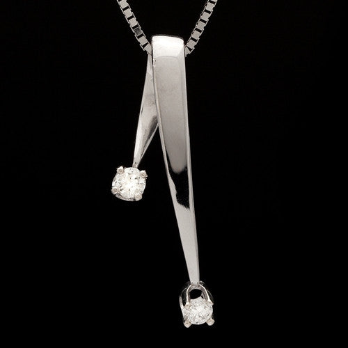 14Kt Diamond Pendant Necklace