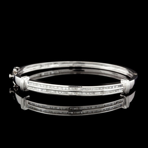 1.20ct tw Diamond Bangle Bracelet