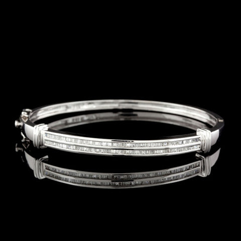 1.20ct tw Diamond Bangle Bracelet