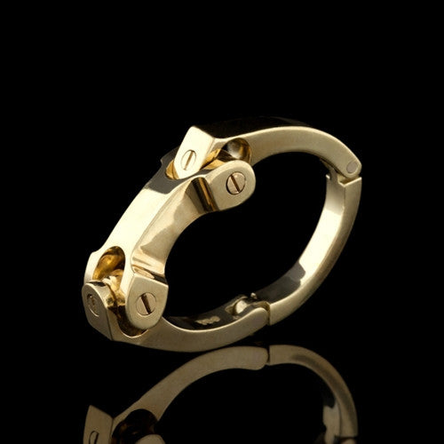 Vintage 18Kt Gold Hinged Ring