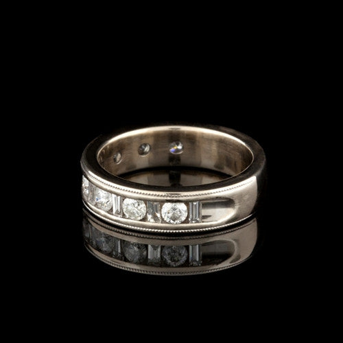 1.04ct tw Mixed Cut Diamond Band Ring