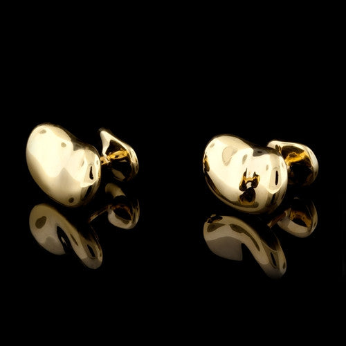 Tiffany & Co. 18Kt Peretti Bean Cuff Links
