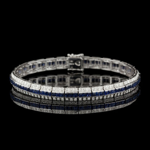 Craig Drake Sapphire & Diamond Bracelet