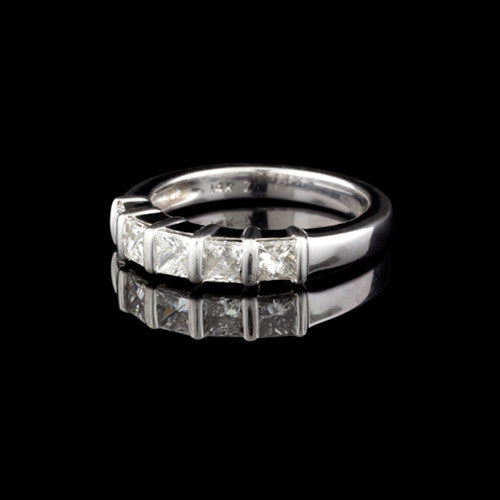 1ct tw Princess Cut Diamond Band Ring