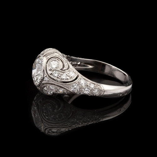 2.85ct tw Round Brilliant Cut GIA Diamond Ring