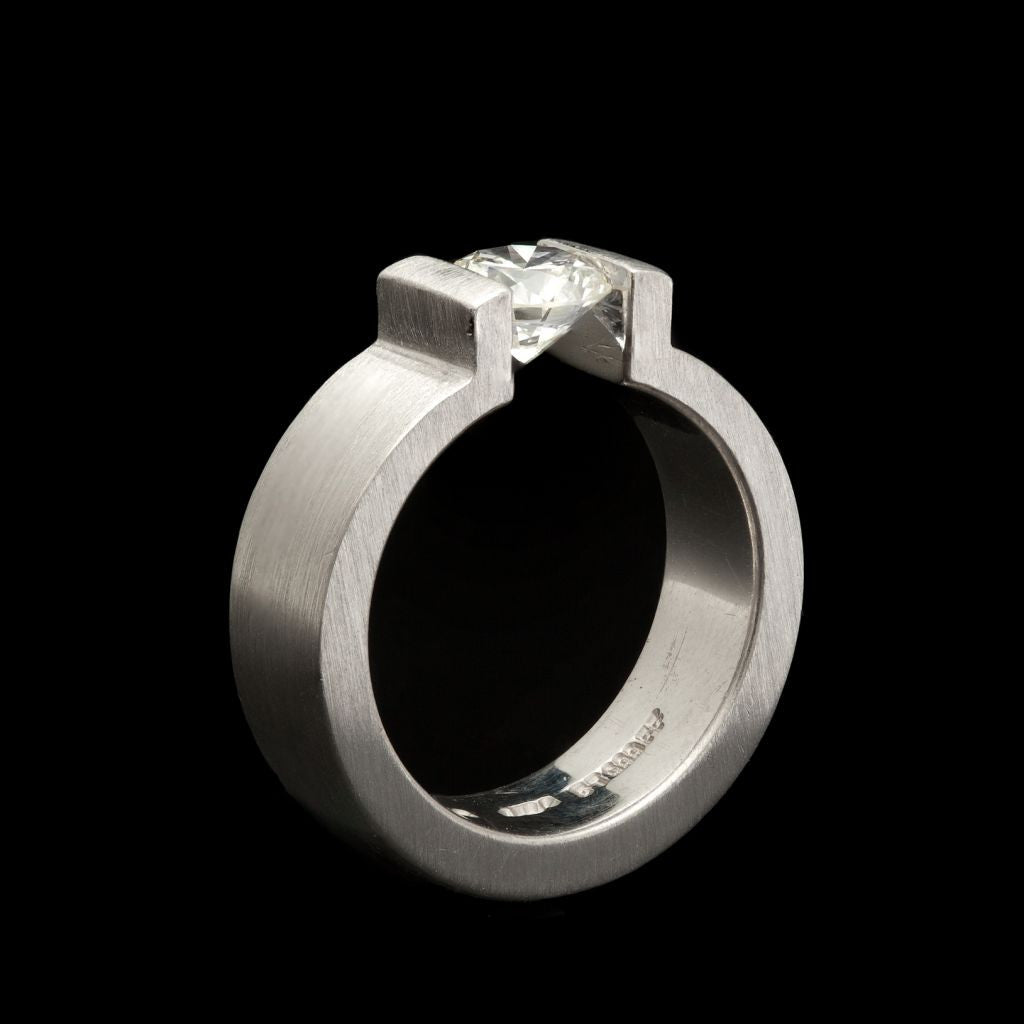 NIESSING Platinum & Diamond Engagement Ring – MarkAdam Jewellery