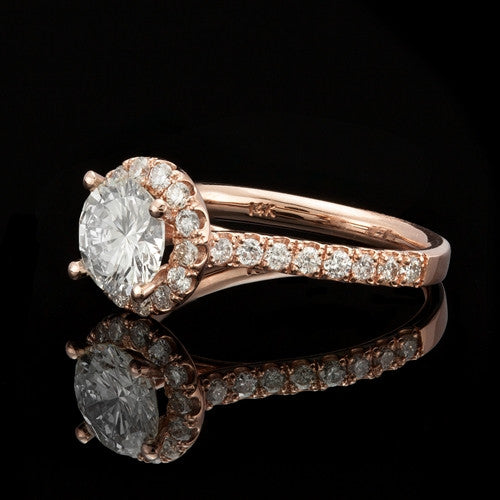 2.02ct tw Round Brilliant Cut Diamond Ring