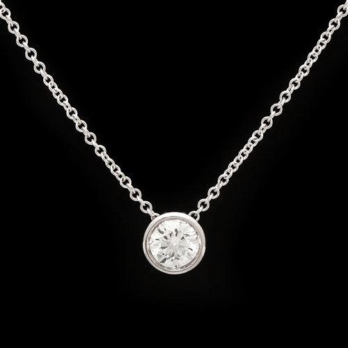 Hearts on Fire 0.74ct Solitaire Diamond Necklace