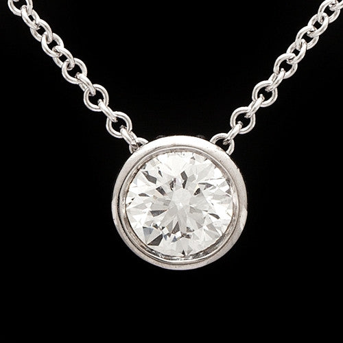 Hearts on Fire 0.74ct Solitaire Diamond Necklace