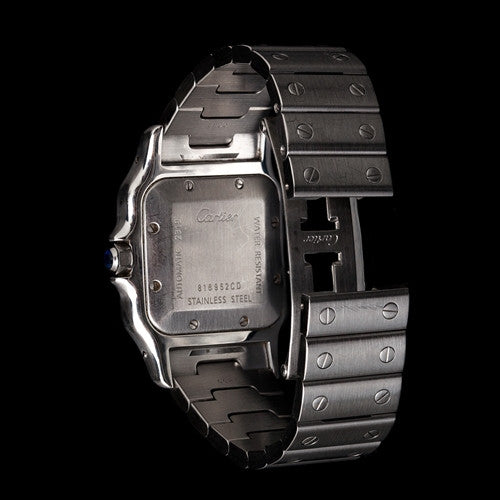 Cartier Santos Stainless Steel Watch
