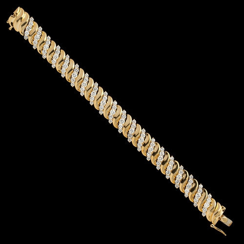 Jose Hess 9.60ct tw Diamond Bracelet