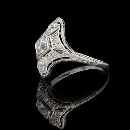 Vintage 0.73ct tw Diamond Ring