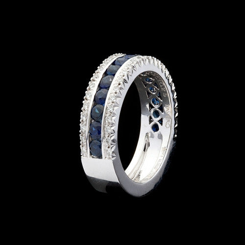 Favero Sapphire & Diamond Band Ring