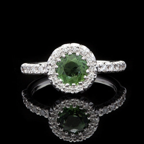 Favero Tourmaline & Diamond Ring