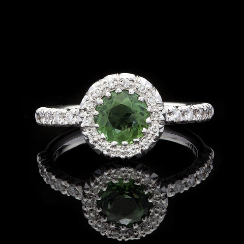 Favero Tourmaline & Diamond Ring