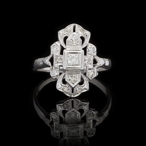 0.35ct tw Estate Diamond Ring