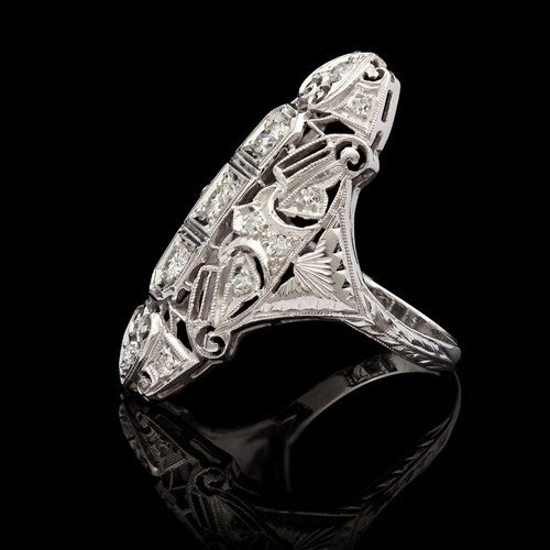 Vintage Diamond Dinner Ring