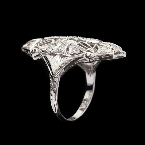 Vintage Diamond Dinner Ring